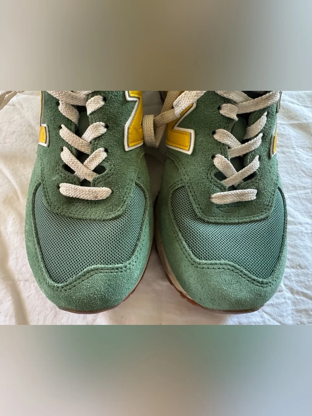 New Balance Women’s 574 V2 Sneakers - Mallard Green - Picture 2 of 6